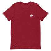 Embroidered Short-sleeve Tee - Classic White Jelly